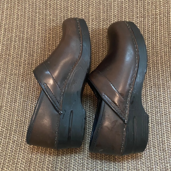 Sanita brown clogs size 39 barely worn - Picture 2 of 5